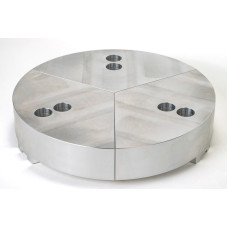 Алюмінієві оброблювані кулачки для токарного верстата під патрон 12 дюймів (305 мм), круглі, комплект з 3 предметів