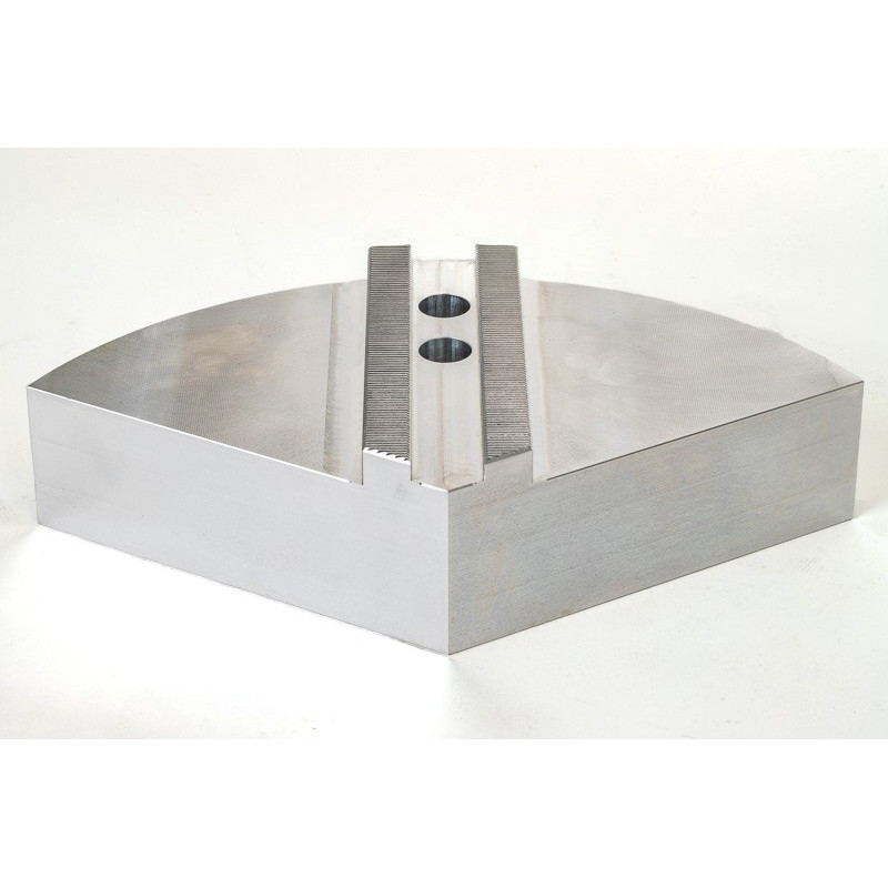 Aluminum Machinable Lathe Jaws for 12" (305mm) Chuck, Round, 3 Pc. Set