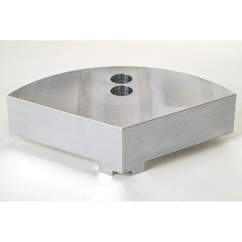 Aluminum Machinable Lathe Jaws for 12" (305mm) Chuck, Round, 3 Pc. Set