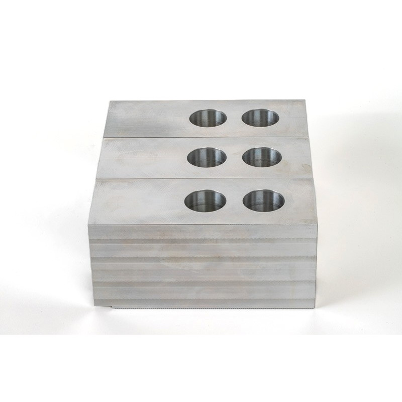 Алюмінієві оброблювані кулачки для токарного верстата під патрон 15 дюймів (381 мм), стандартні плоскі, комплект з 3 предметів