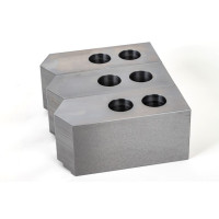 Soft Steel Machinable Lathe Jaws for 15" (381mm) Chuck, Standard Point, 3 Pc. Set