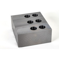 Кулачки токарного верстата з м'якої сталі, що оброблюються, для патрона 15 дюймів (381 мм), стандартні плоскі, комплект з 3 предметів