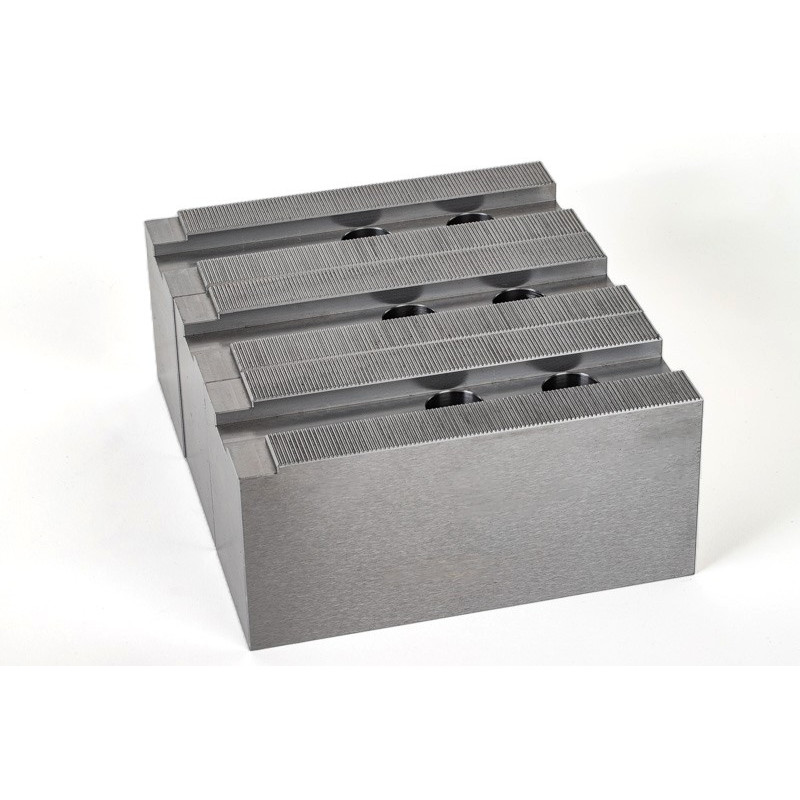 Кулачки токарного верстата з м'якої сталі, що оброблюються, для патрона 15 дюймів (381 мм), стандартні плоскі, комплект з 3 предметів