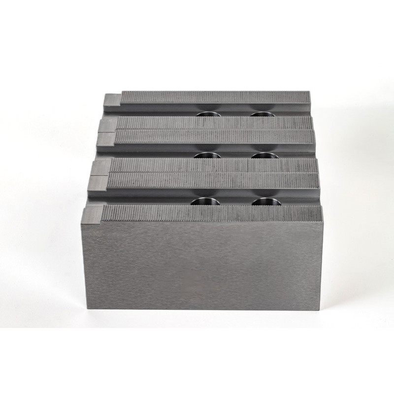 Кулачки токарного верстата з м'якої сталі, що оброблюються, для патрона 15 дюймів (381 мм), стандартні плоскі, комплект з 3 предметів