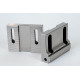 Hard Steel 75mm (3") Non-Machinable Serrated Self-Centering Air Vise Jaws
