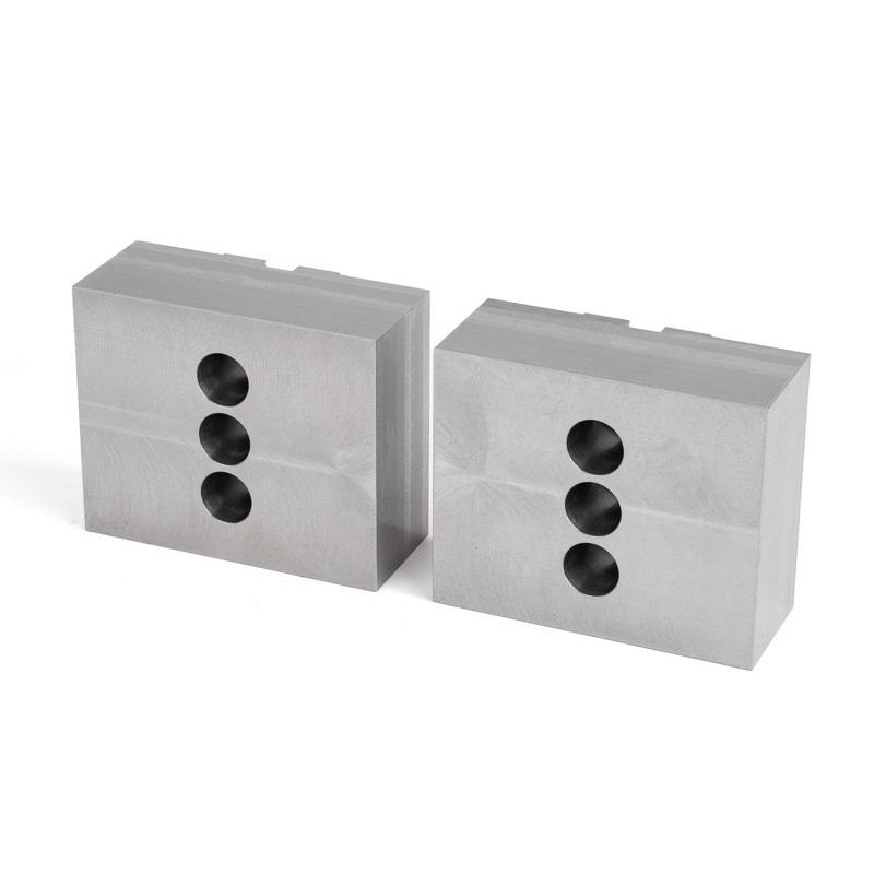 Гідравлічні лещата Haas з м'якої сталі, 100 мм (4 дюйми), що оброблюються, самоцентруючі, з гідравлічним патроном - лещата Haas з 150 мм (6 дюймів)