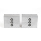 Aluminum 4" (100mm) Machinable Self-Centering Hydraulic Vise Jaws - Haas 6" (150mm) Chuck Vise