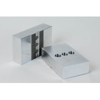 Алюмінієві 6-дюймові (150 мм) оброблювані самоцентруючі гідравлічні лещата - лещата Haas 8-дюймові (200 мм) з патроном