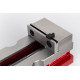 100mm (4") Single-Station Fixed-Jaw Vise, 165mm (6-1/2") Opening, Flange Style, Haas Workholding by Kurt