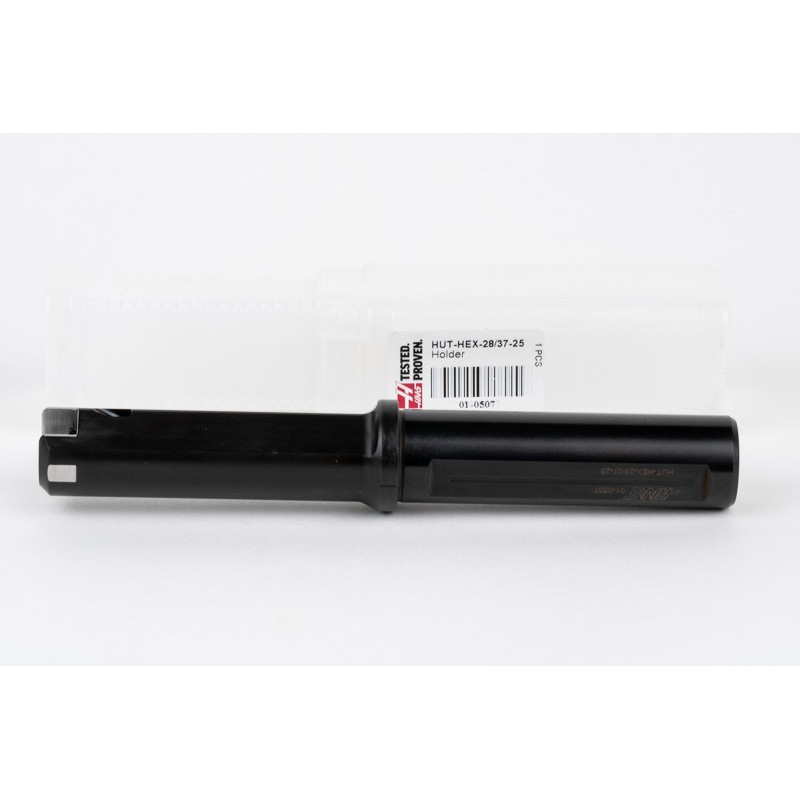 HUT-HEX-28/37-25, шестигранний протяжний інструмент для внутрішнього (ID) 28 мм, хвостовик 25 мм x глибина різання 86 мм, нейтральний, розмір пластини 28/37