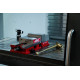 200mm (8") Single-Station Fixed-Jaw Vise, 265mm (10-1/2") Opening, Flange Style, Haas Workholding by Kurt