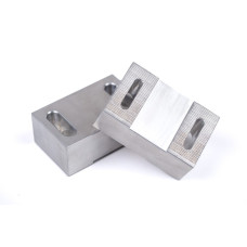 Алюмінієві самоцентрувальні пневматичні лещата 100 мм (4 дюйми), що підлягають обробці, зубчасті