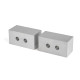 Aluminum 3" (75mm) x 1-1/2" (38mm) Machinable Self-Centering Vise Jaws