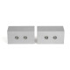 Aluminum 3" (75mm) x 1-1/2" (38mm) Machinable Self-Centering Vise Jaws