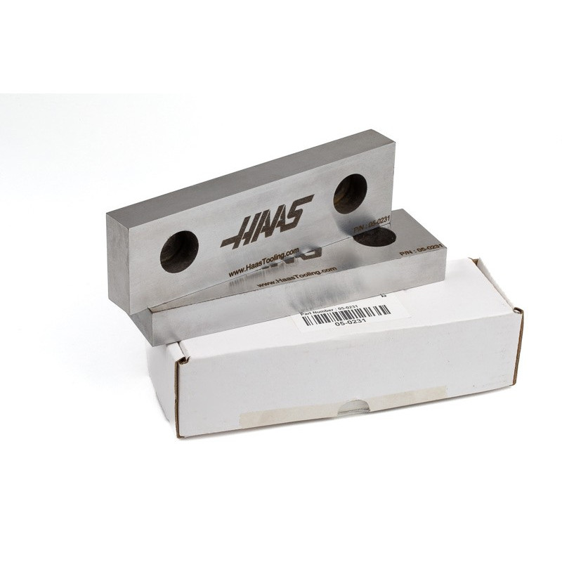 Hard Steel 6” (150mm) Non-Machinable Blank Vise Jaws