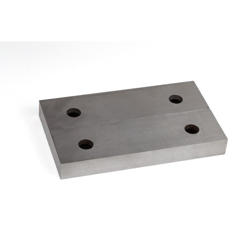 Hard Steel 6” (150mm) Non-Machinable Blank Vise Jaws