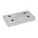 Soft Steel 8" (200mm) x 1" (25mm) Machinable Vise Jaws