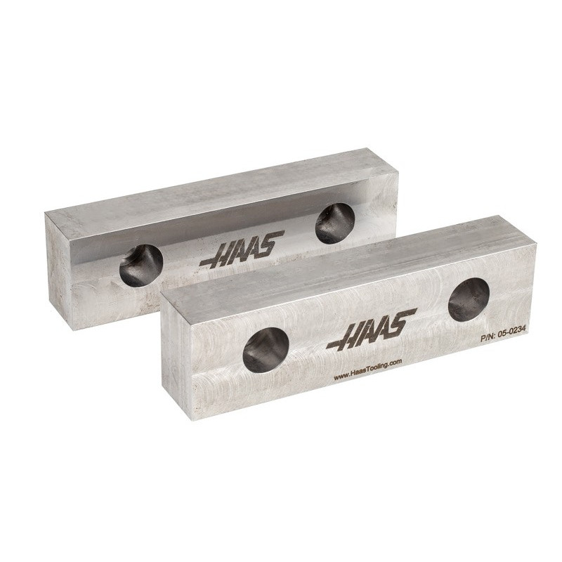 Soft Steel 8" (200mm) x 1-1/2" (38mm) Machinable Vise Jaws