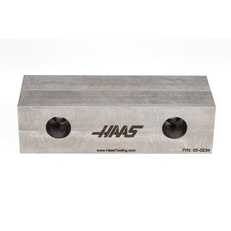 Soft Steel 8" (200mm) x 1-1/2" (38mm) Machinable Vise Jaws