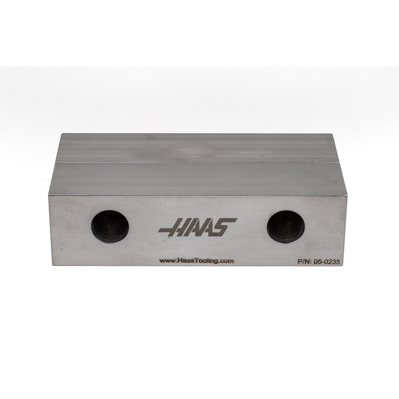 Soft Steel 8" (200mm) x 2" (50mm) Machinable Vise Jaws