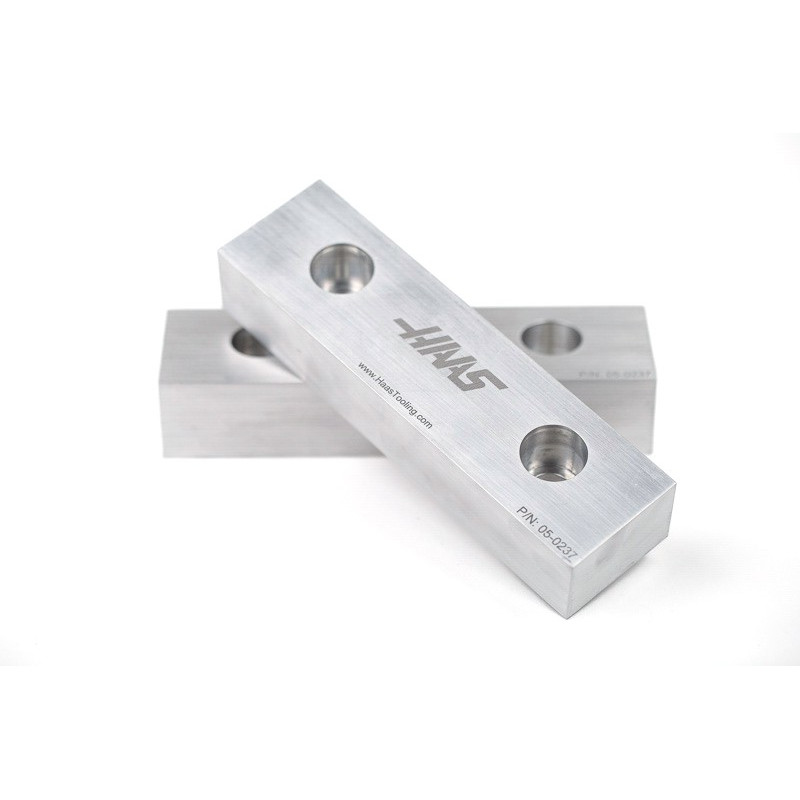 Aluminum 8" (200mm) x 1-1/2" (38mm) Machinable Vise Jaws