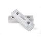 Aluminum 8" (200mm) x 1-1/2" (38mm) Machinable Vise Jaws