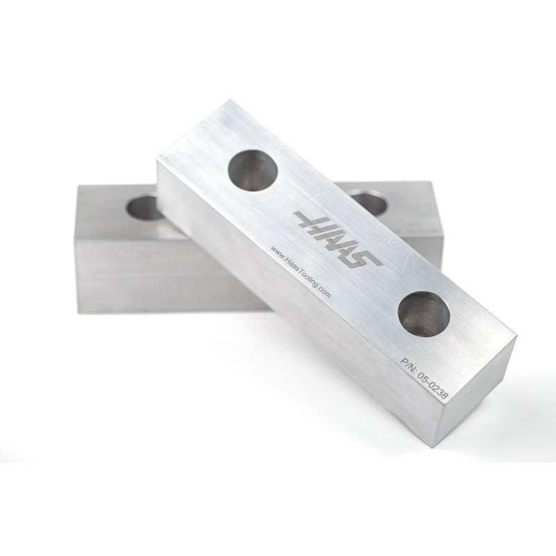 Aluminum 8" (200mm) x 2" (50mm) Machinable Vise Jaws