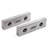 Hard Steel 8" (200mm) Non-Machinable Serrated Vise Jaws