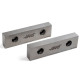 Hard Steel 8" (200mm) Non-Machinable Blank Vise Jaws