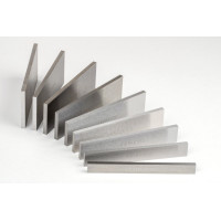Hard Steel Blank Parallel Set, 100mm Length x 4mm Width, 10-42mm Height, 9 Pairs