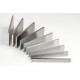 Hard Steel Blank Parallel Set, 100mm Length x 4mm Width, 10-42mm Height, 9 Pairs