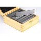 Hard Steel Blank Parallel Set, 100mm Length x 4mm Width, 10-42mm Height, 9 Pairs