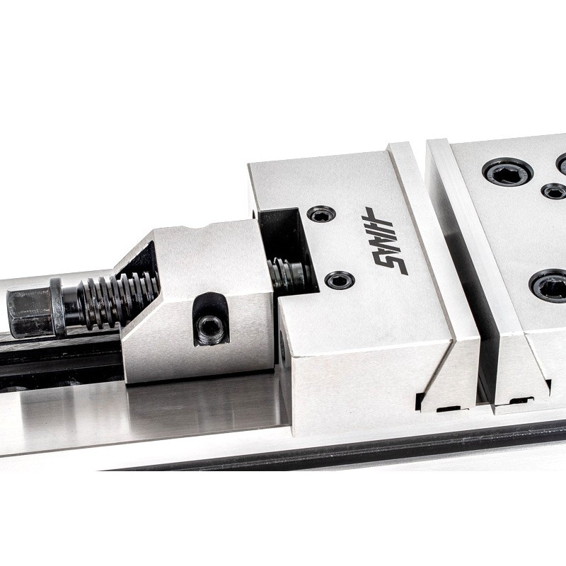 150mm (6") Single-Station Modular Fixed-Jaw Vise, 200mm (8") Opening
