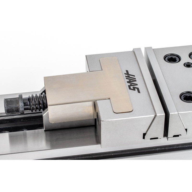150mm (6") Single-Station Modular Fixed-Jaw Vise, 200mm (8") Opening