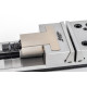 150mm (6") Single-Station Modular Fixed-Jaw Vise, 200mm (8") Opening