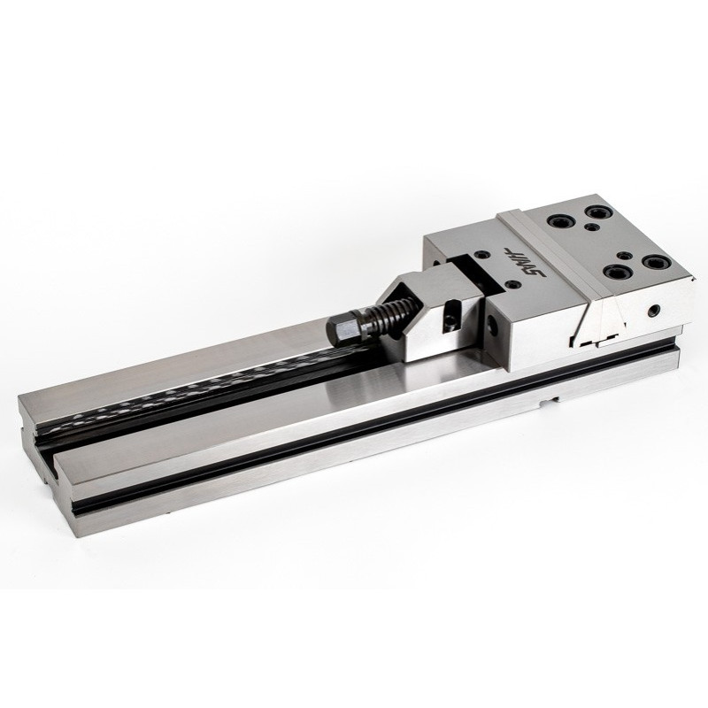 150mm (6") Single-Station Modular Fixed-Jaw Vise, 300mm (12") Opening
