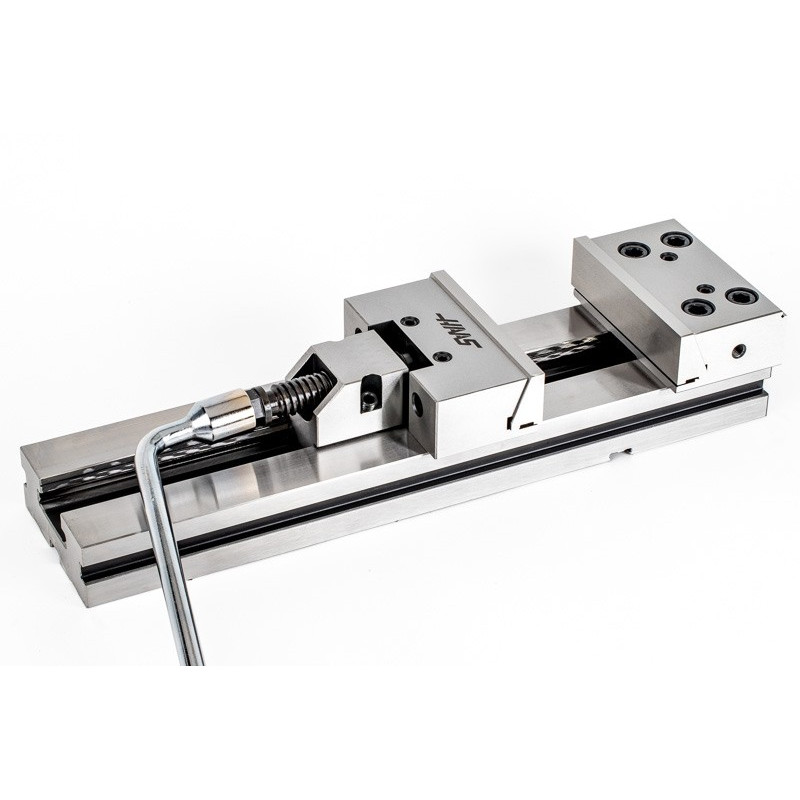 150mm (6") Single-Station Modular Fixed-Jaw Vise, 300mm (12") Opening