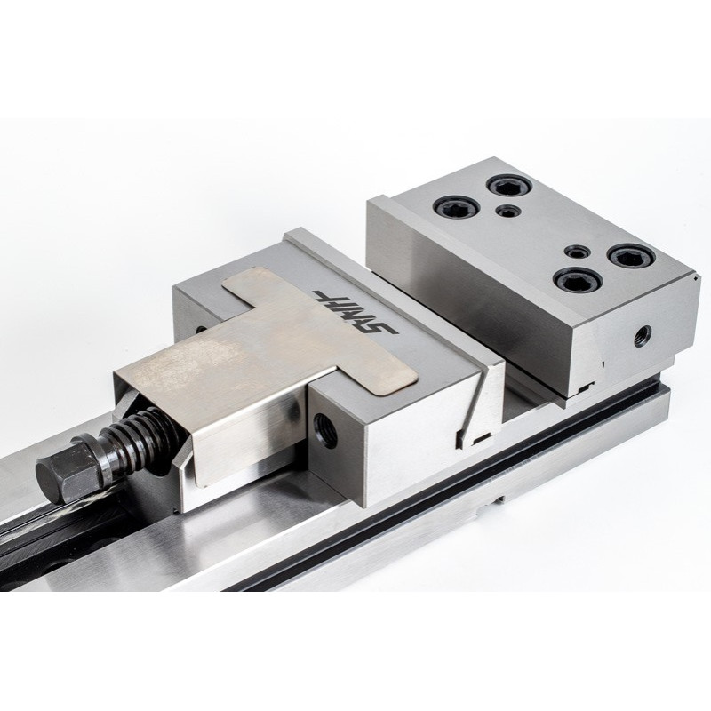 150mm (6") Single-Station Modular Fixed-Jaw Vise, 300mm (12") Opening