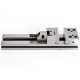 150mm (6") Single-Station Modular Fixed-Jaw Vise, 300mm (12") Opening
