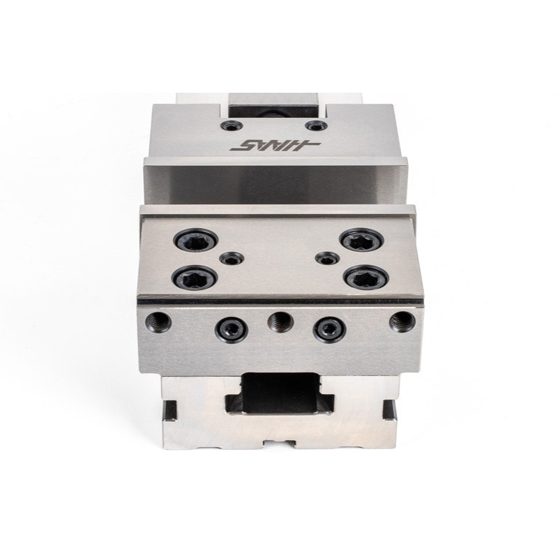 150mm (6") Single-Station Modular Fixed-Jaw Vise, 300mm (12") Opening