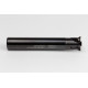 60° Indexable Dovetail Cutter, 25mm Diameter x 20mm Shank x 120mm Overall Length, 3 Inserts