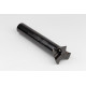 60° Indexable Dovetail Cutter, 44mm Diameter x 25mm Shank x 150mm Overall Length, 3 Inserts