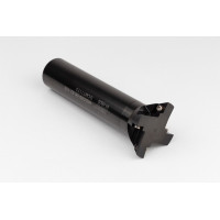 Змінна фреза типу "ластівчин хвіст" 60°, діаметр 56 мм x хвостовик 32 мм x загальна довжина 150 мм, 4 пластини