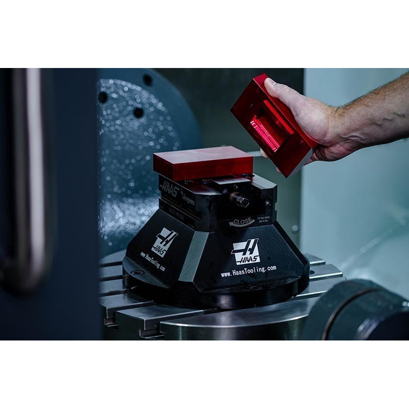 Aluminum 130mm (5") Machinable Self-Centering Vise Jaws