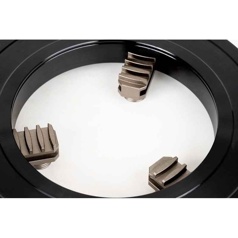 HTL-125-3, 8-дюймове (210 мм) регульоване розточувальне кільце спірального типу для кулачків токарного патрона, 6-10 дюймів (165 мм - 254 мм)