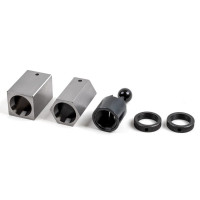 5-Piece, 5C Square & Hex Collet Block Set