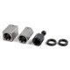 5-Piece, 5C Square & Hex Collet Block Set