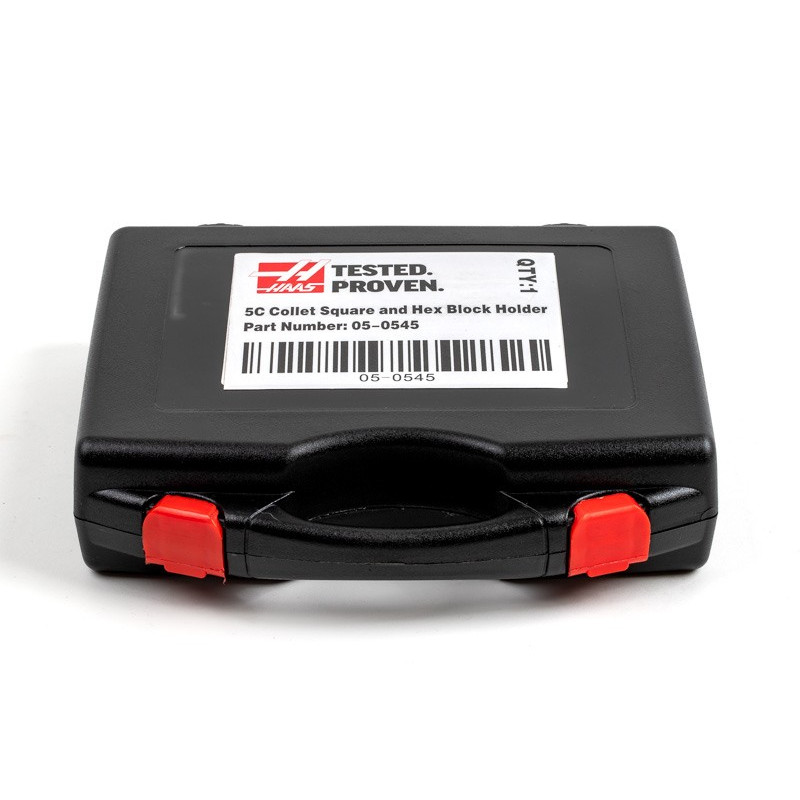 5-Piece, 5C Square & Hex Collet Block Set