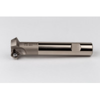 Фреза для обробки фасок 30° зі змінною головкою, діаметр 25,0 мм - 35,57 мм x хвостовик 20,0 мм x загальна довжина 120,0 мм, 2 пластини