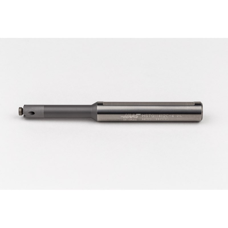 HSTG11412C-4, 12mm Ø Carbide Shank Small Internal (ID) Grooving/Threading Bar, Insert Size 4, Through-Tool Coolant